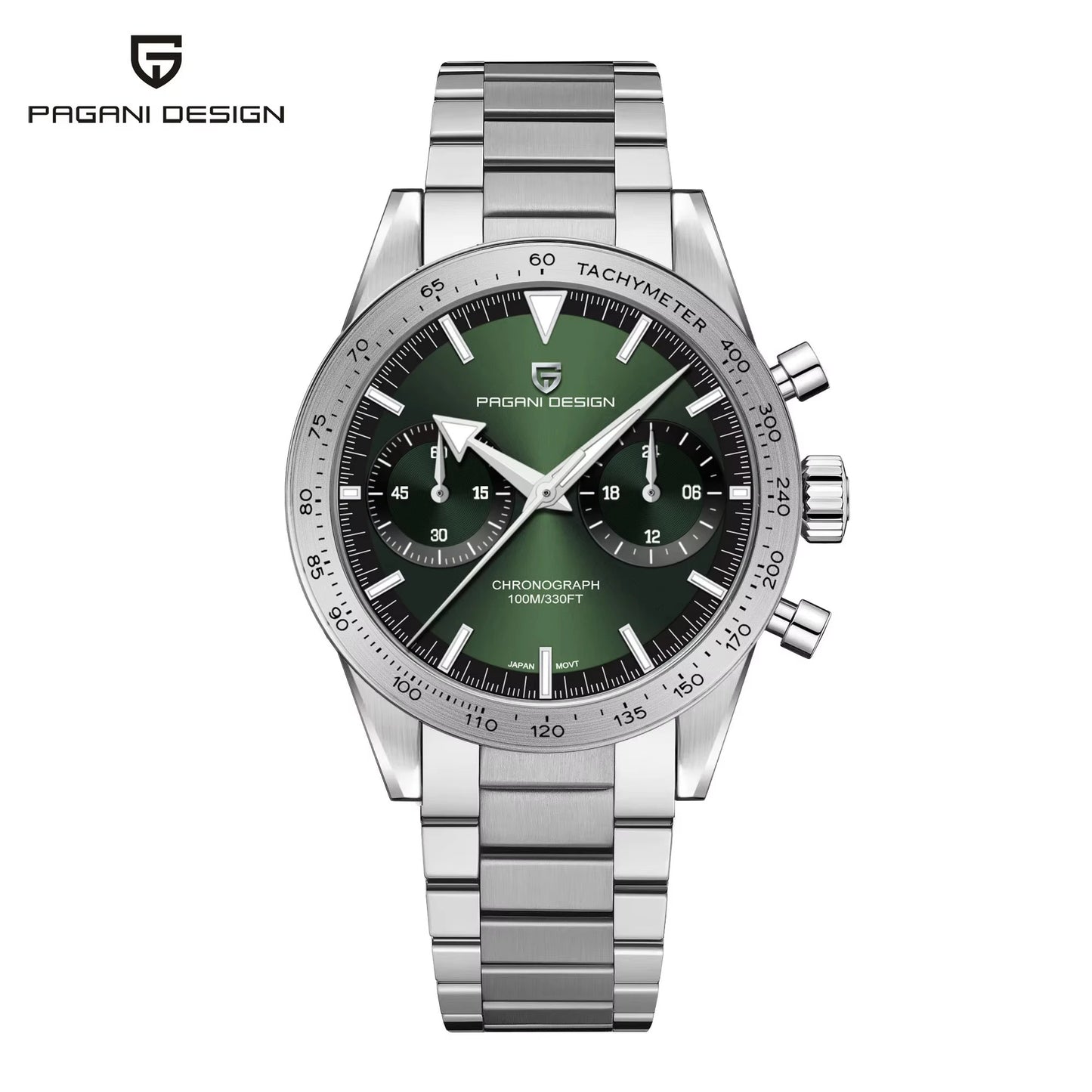 PAGANI DESIGN Retro Moon Wristwatches Mens Luxury Chronograph Quartz Watch For Men AR Sapphire Mirror Sports Reloj Hombre 2026