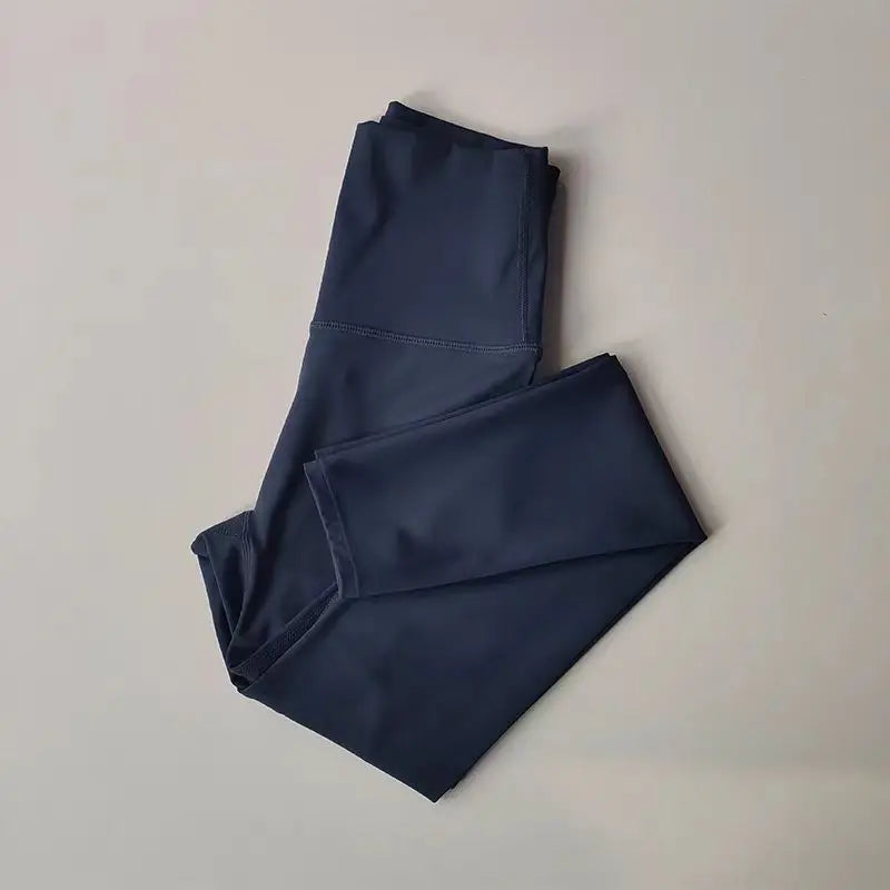 High-End Women's Naked Feeling Fitness Leggings Soft Workout Yoga Pants Energy Gym Tights for Running