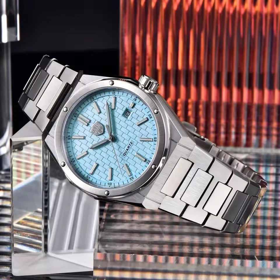 RollsTimi New Quartz Automatic Date 39mm Dial Men watch Japan Movt Stainless steel Luminous Watch Sapphire Waterproof Man watch