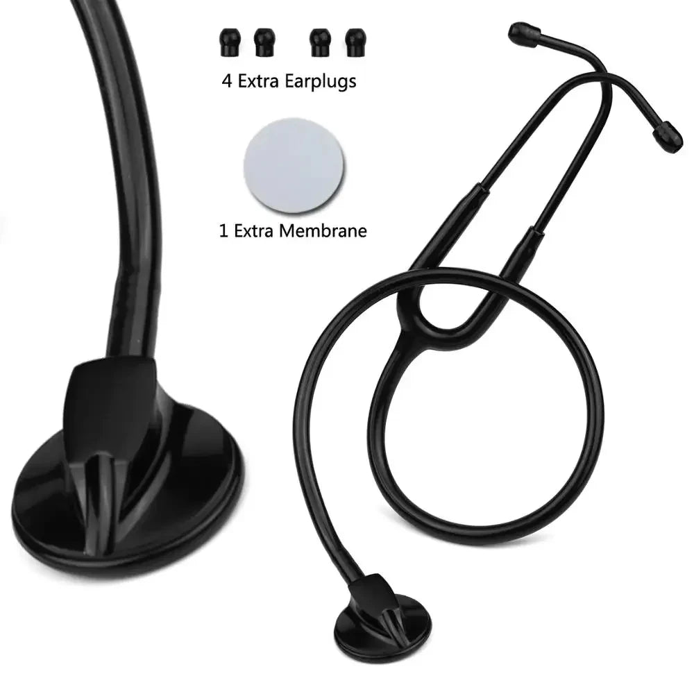 Single Head Professional Doctor Medical Stethoscope Heart Lung Cardiology Stethoscope Nurse Student Vet Medical Equipment Device