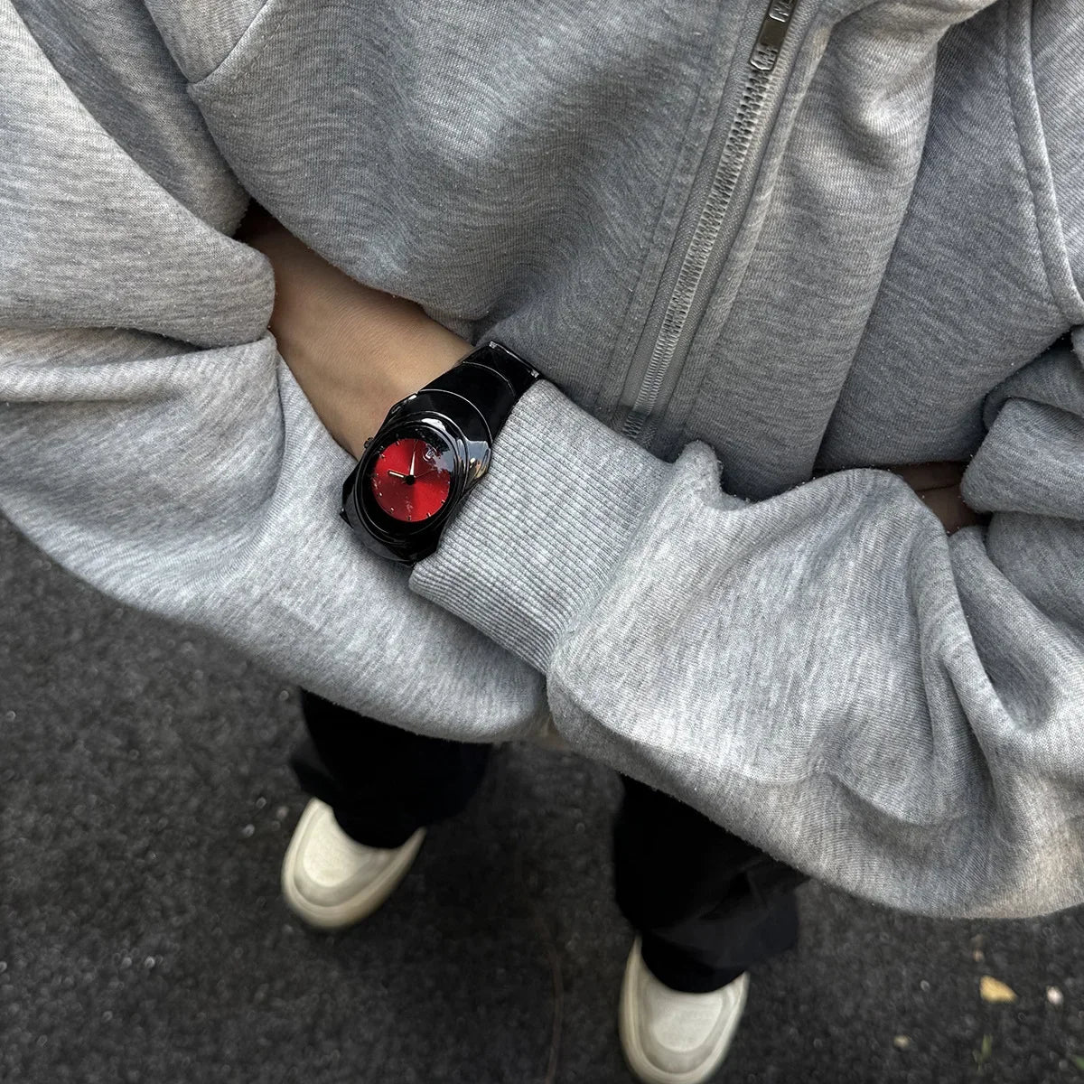 Fashion Creative Y2k Original Quartz Watch Ins Style Niche Design Luminous Calendar Waterproof Men Watch Relojes Para Hombres