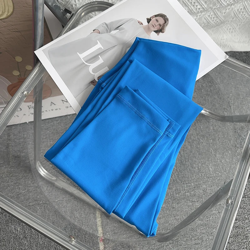 Hot Sale Yoga Leggings High Waist Breathable Quick Drying Yoga Pants Fitness Running Cycling Workout Gym Clothing