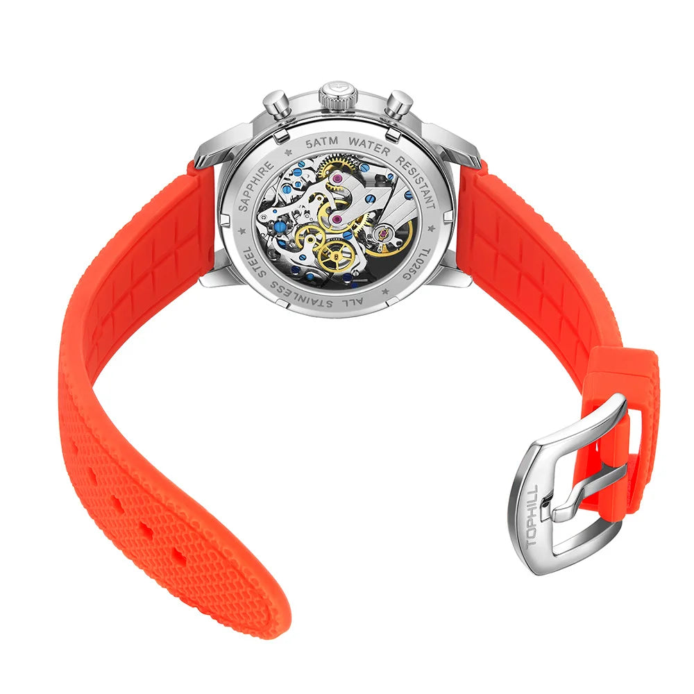 Mens Watches 40mm Seagull ST1901 Movement Pilots Mens Racing Chronograph Hand Wind Mechanical Watch Sapphire Luminous Wristwatch