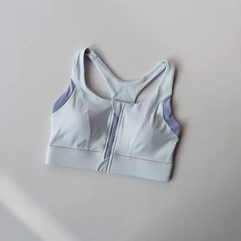 Women Breathable Sports Bra Shockproof Padded High impact Gym Running Fitness Double Layer Seamless Yoga Sports Bra Underwear