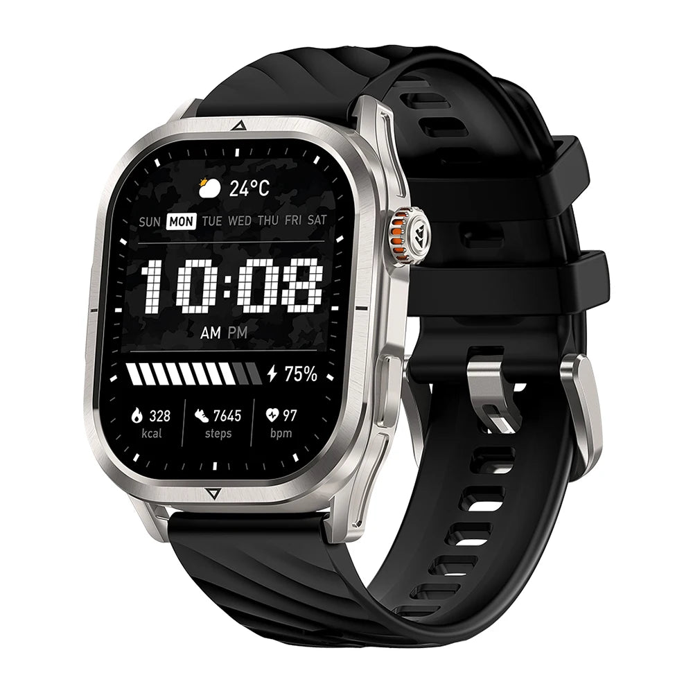 2025 KOSPET MAGIC P10 GPS Smartwatch For Men Anti-Fingerprint AMOLED Screen Dual-Band GNSS IP69K 5ATM Waterproof 180+ Sport Mode