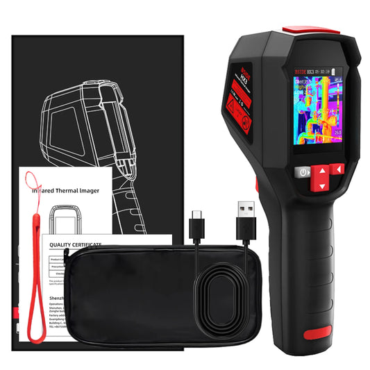 BSIDE New Smart Portable Thermal Imager 15 Color Palettes -20~550C 100×100IR Resolution PC Analysis Software Drop Resistant