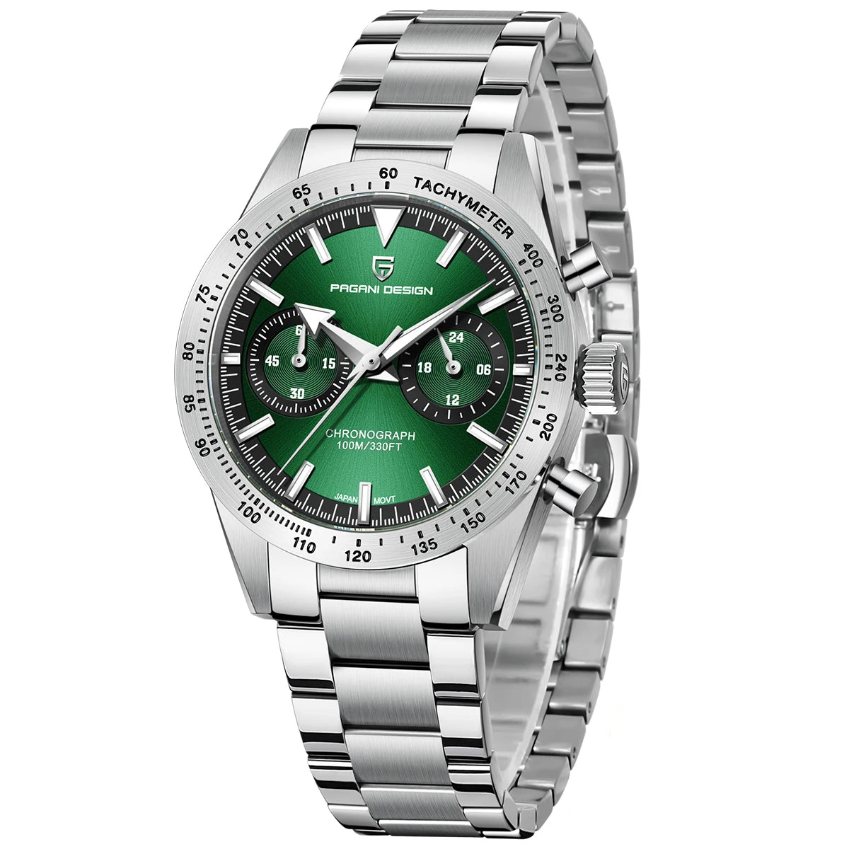 PAGANI DESIGN Retro Moon Wristwatches Mens Luxury Chronograph Quartz Watch For Men AR Sapphire Mirror Sports Reloj Hombre 2026