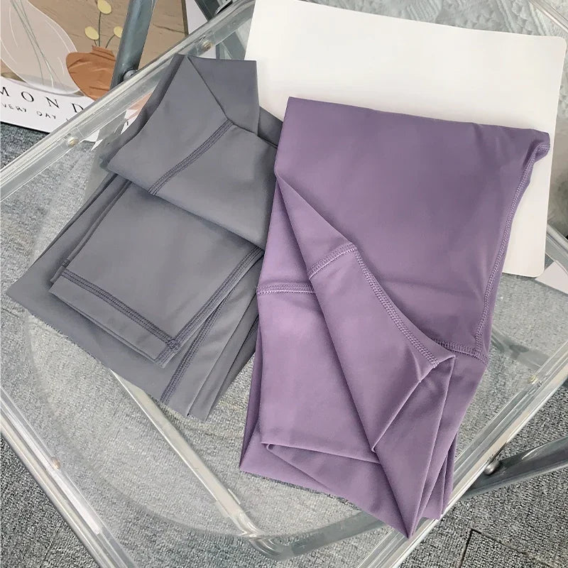 Hot Sale Yoga Leggings High Waist Breathable Quick Drying Yoga Pants Fitness Running Cycling Workout Gym Clothing