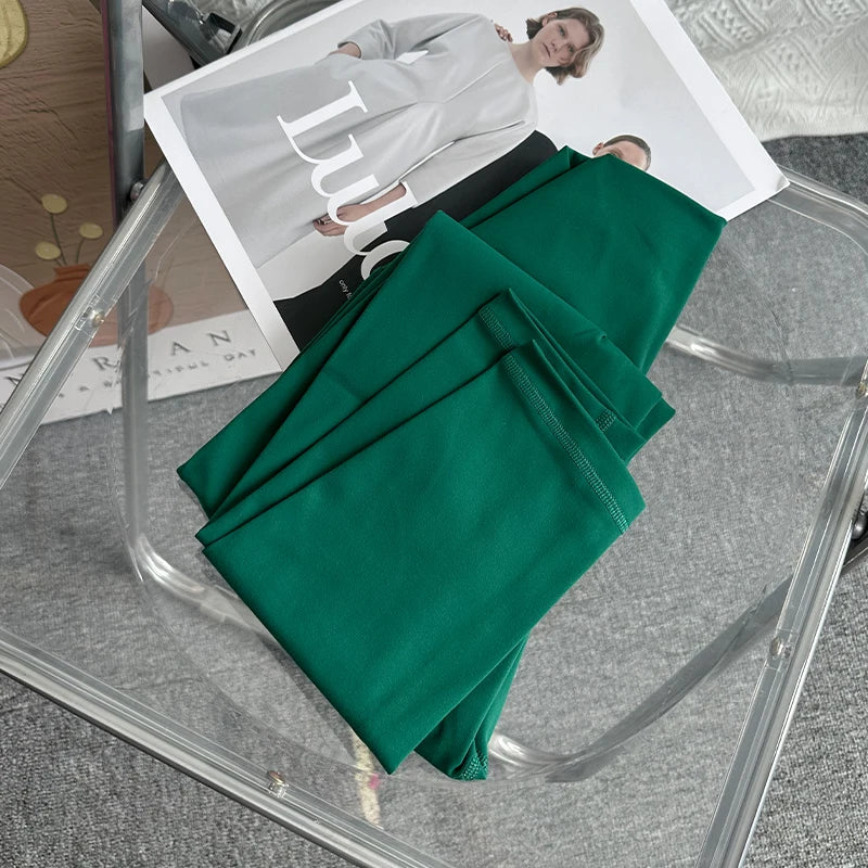 Hot Sale Yoga Leggings High Waist Breathable Quick Drying Yoga Pants Fitness Running Cycling Workout Gym Clothing