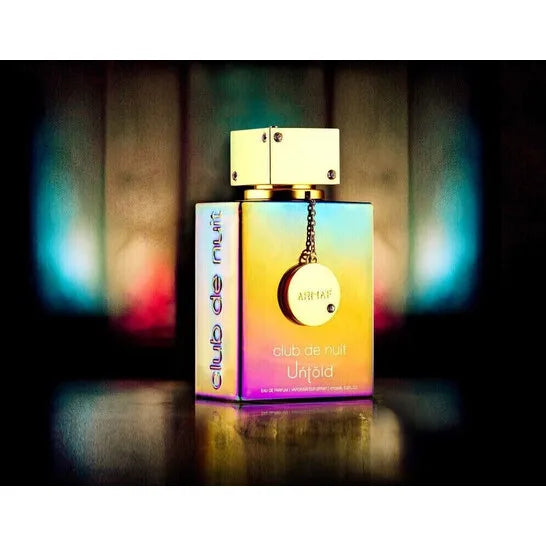 Armaf Club De Nuit Untold EDP 105ml Warm Amber Woody Long Lasting Unisex Perfume Ideal Holiday Gift for Him Her