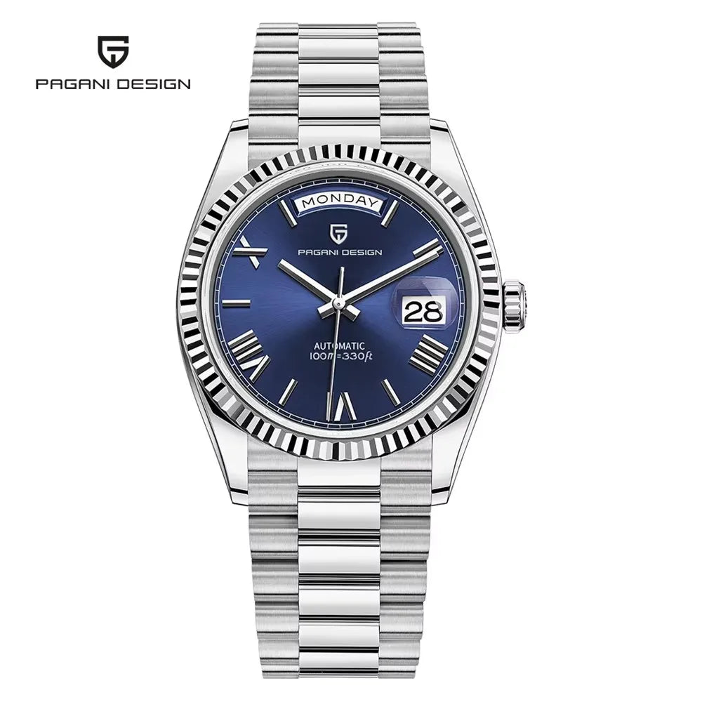 PAGANI DESIGN DD36 Men's Watches Rose Gold Luxury Automatic Watch For Men Mechanical Wristwatches Sapphire Mirror Clock Gift Man